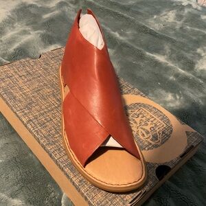 Born IWA sandal in red/rust